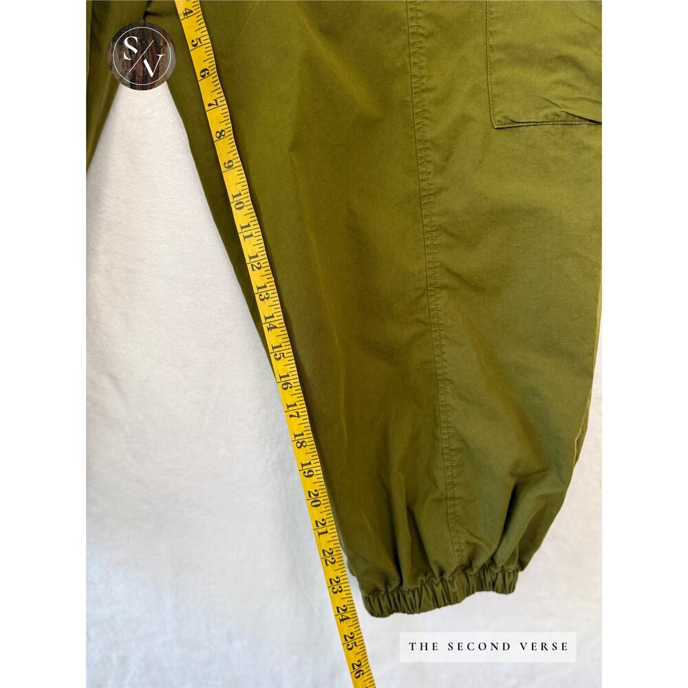 Future Collective Gabriella Karefa-Johnson High Rise Cargo Pants Green 2XL - Picture 7 of 8